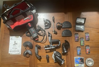 Roto Zip RZ20 By Bosch Complete With Attachments, Blades, Bits, & Bag
