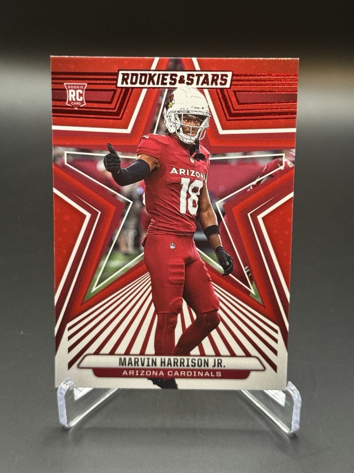 2024 Panini Rookies & Stars #176 Marvin Harrison Jr. Red