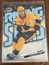 Matthew Wood 2025/26 Fleer Ultra Hockey 40/99 PLATINUM