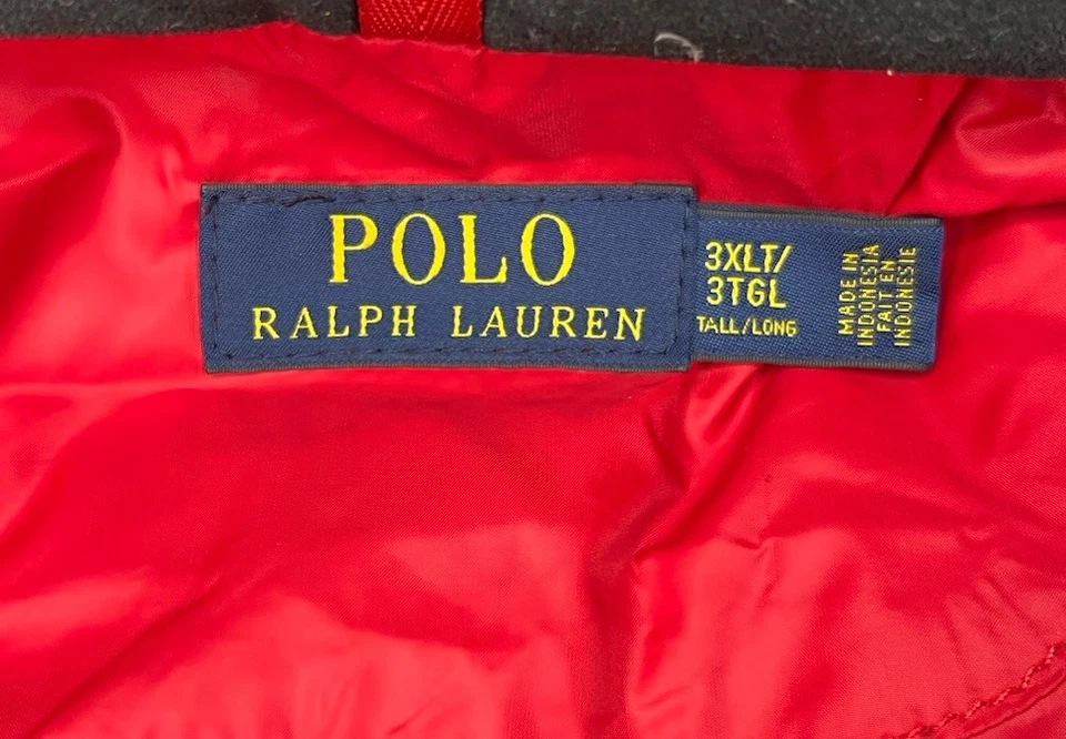 Polo Ralph Lauren PRL67 USA Downhill Alpine Big Pony Down Ski Vest Men's 3XLT - Image 4 of 4