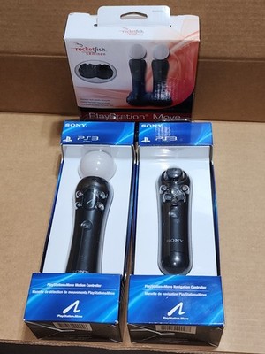 BRAND NEW SONY PS MOVE MOTION AND NAVIGATION CONTROLLER PS3 PLUS FREE GIFT