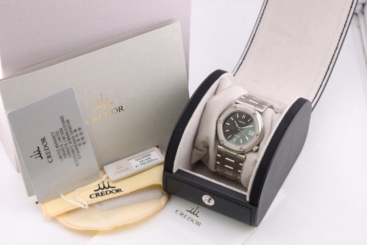 SEIKO CREDOR Locomotive 50th Anniversary Model Limited to 300