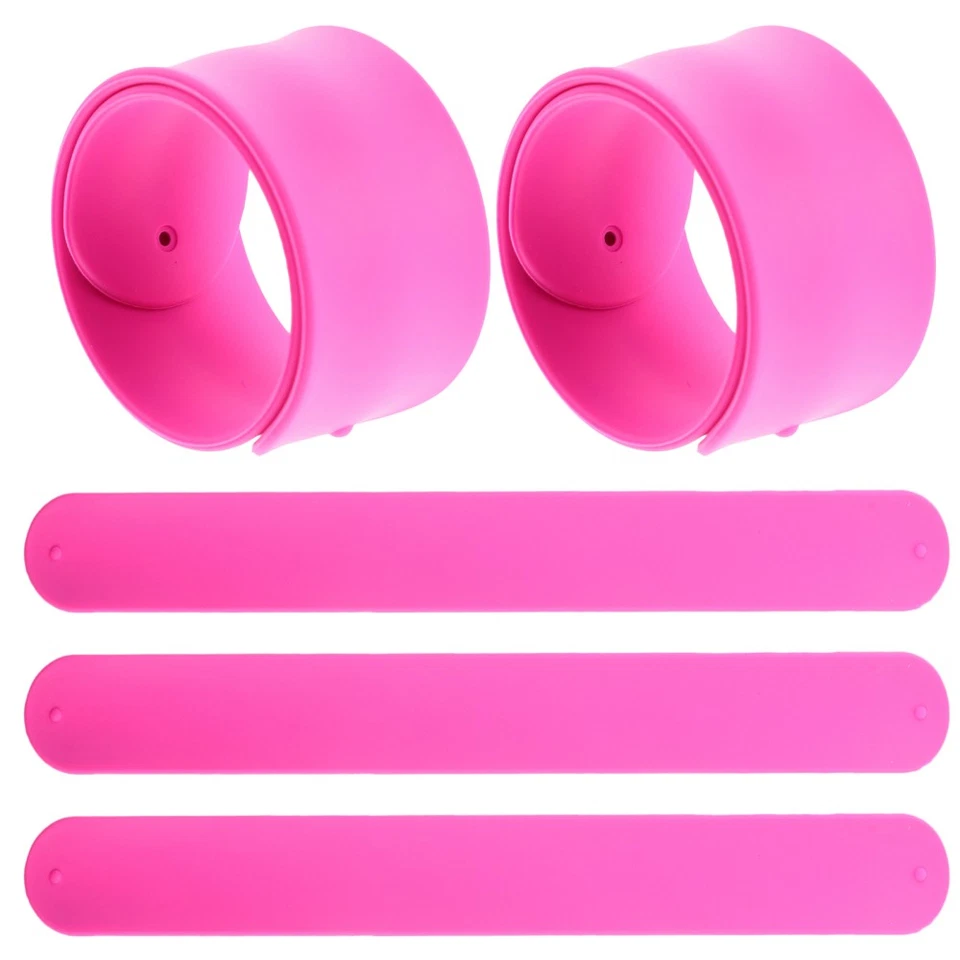 5 Pcs Snap Armbänder Ohrfeige Armband Schnapparmband Handgelenkarmband - Bild 2 von 4