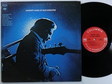 JOHNNY CASH At San Quentin COLUMBIA LP VG++ 2-eye j