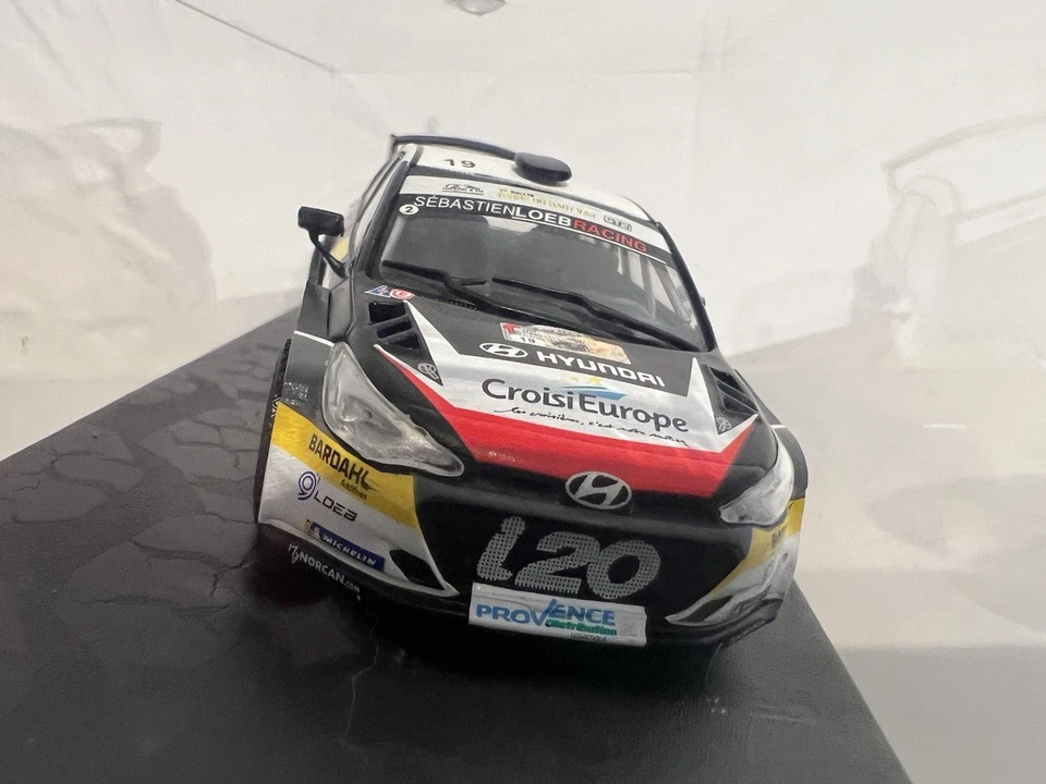 Hyundai i20 WRC Rallye du Var 2019 Loeb Altaya - Photo 3/4