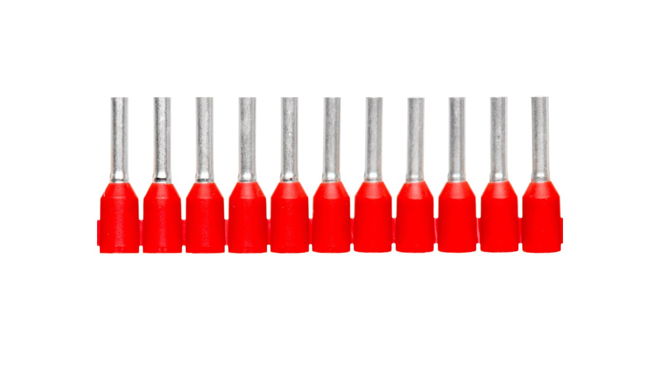 Insulation cable sleeve 1mm²AI 1.0-8 RD-S sockets BH3 1212523