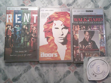 4 UMD The Doors, Rent, Walk Hard The Dewey Cox Story Queen Sony PSP UMD 