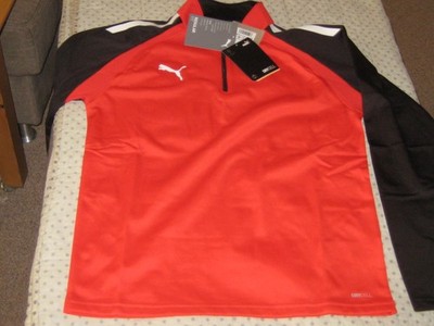 Neu -- Puma Kinder Sport Oberteil''drycell''Größe 152 rot-schwarz-langarm-training