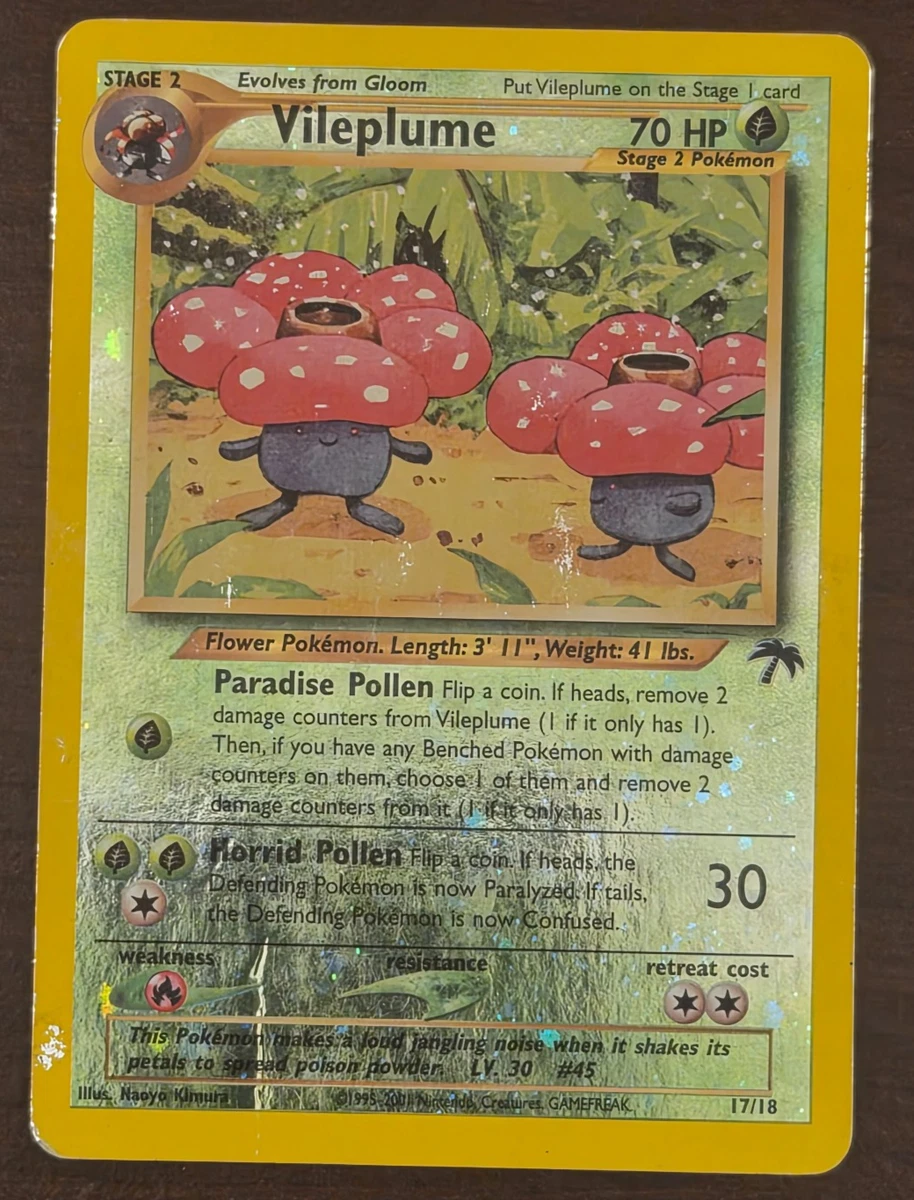 Vileplume Southern s 英語版 17/18 Vileplume 17/18 Southern Islands | eBay