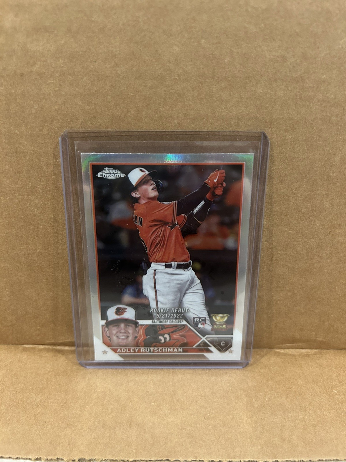 2023 Topps Chrome Update Rookie Debut Refractor Adley Rutschman #USC1