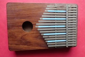 Vintage Hugh Tracey Kalimba Made In South Africa Treble 17 Tone