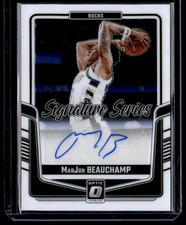 MarJon Beauchamp 2024-25 Donruss Optic Signature Series #SS-MAR Bucks