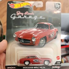 2022 Hot Wheels Mercedes Benz 300 SL RED Jay Leno's Garage FPY86-957N 1/64 🆕