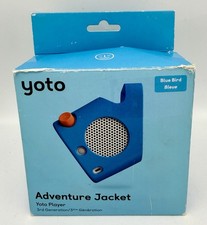 Yoto Player 3rd Gen Adventure Jacket Blue Bird Silicone Case