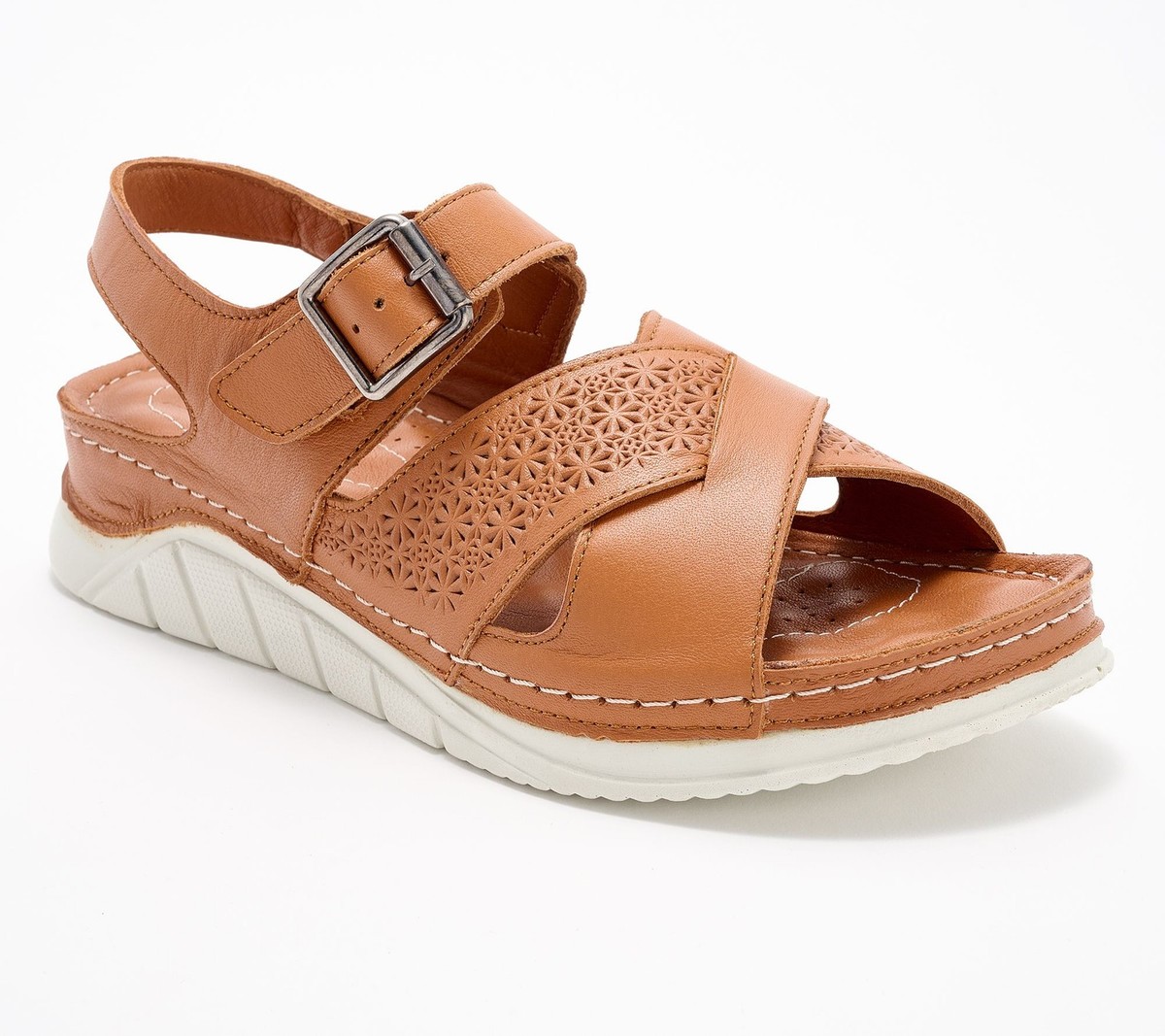 ミィモ Miz Mooz Leather Sport Sandals Carrey Brandy 40/M New | eBay