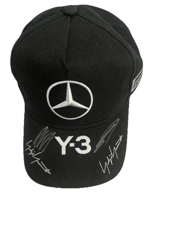 Kimi Antonelli And George Rusell Signed Y-3 Tokio Race Exclusive Hat 