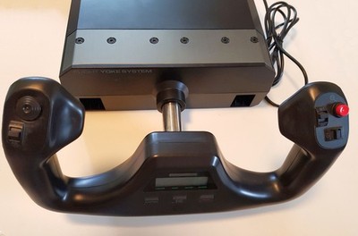 Logitech G Saitek Pro Flight Yoke System - Steuerhorn, Schubregler, 5 Achsen, PC