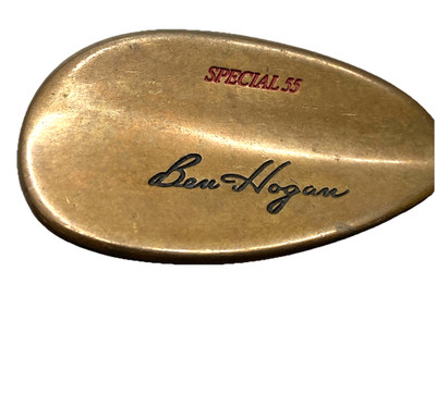 Ben Hogan Beryllium Copper Special 55 Sand Wedge RH Apex Steel 35'' Original Grip
