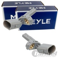 2X Meyle ABS-SENSOR Raddrehzal Vorne Beidseitig Hinten Links Rechts Passend FÜR