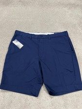 Polo Ralph Lauren Shorts Mens 34 Performance Golf Tailored Solid Navy Stretch