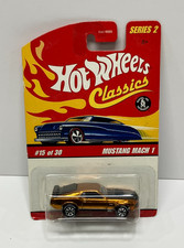 Hot Wheels Classics Series 2 Die-cast Mustang Mach 1 Special Paint Orange