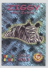 1999 Ty Beanie Babies Series 3 Wild Cards Ziggy the Zebra #51 1b9b