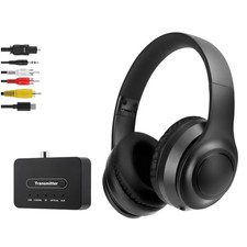 Wireless ANC TV Headphones for Seniors - Active Noise Cancelling, Foldable Bl...