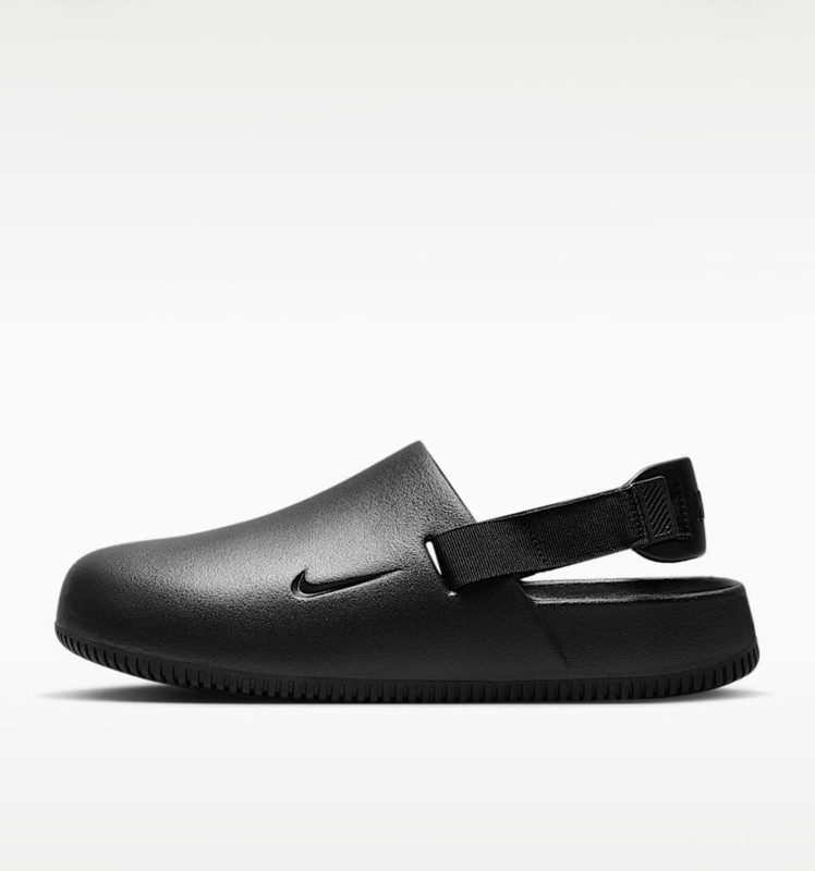 Nike Calm Unisex Woman Size 8 Black