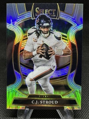 2025 Panini Select - Concourse C.J. Stroud #34 Silver Prizm | eBay