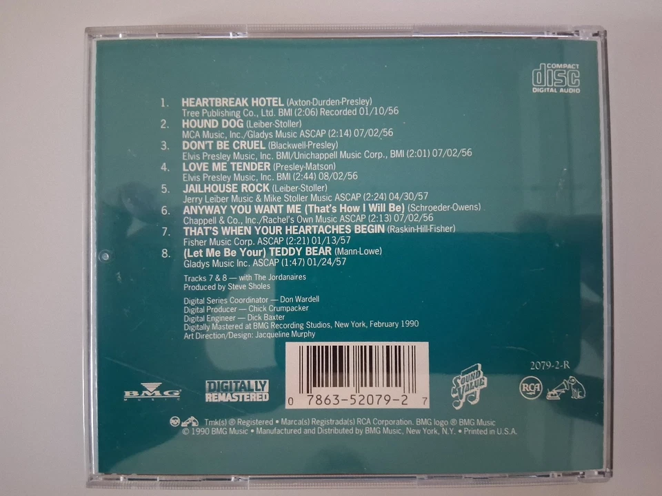 Elvis Presley - Heartbreak Hotel Hound Dog & other Top Ten Hits - Bild 3 von 3