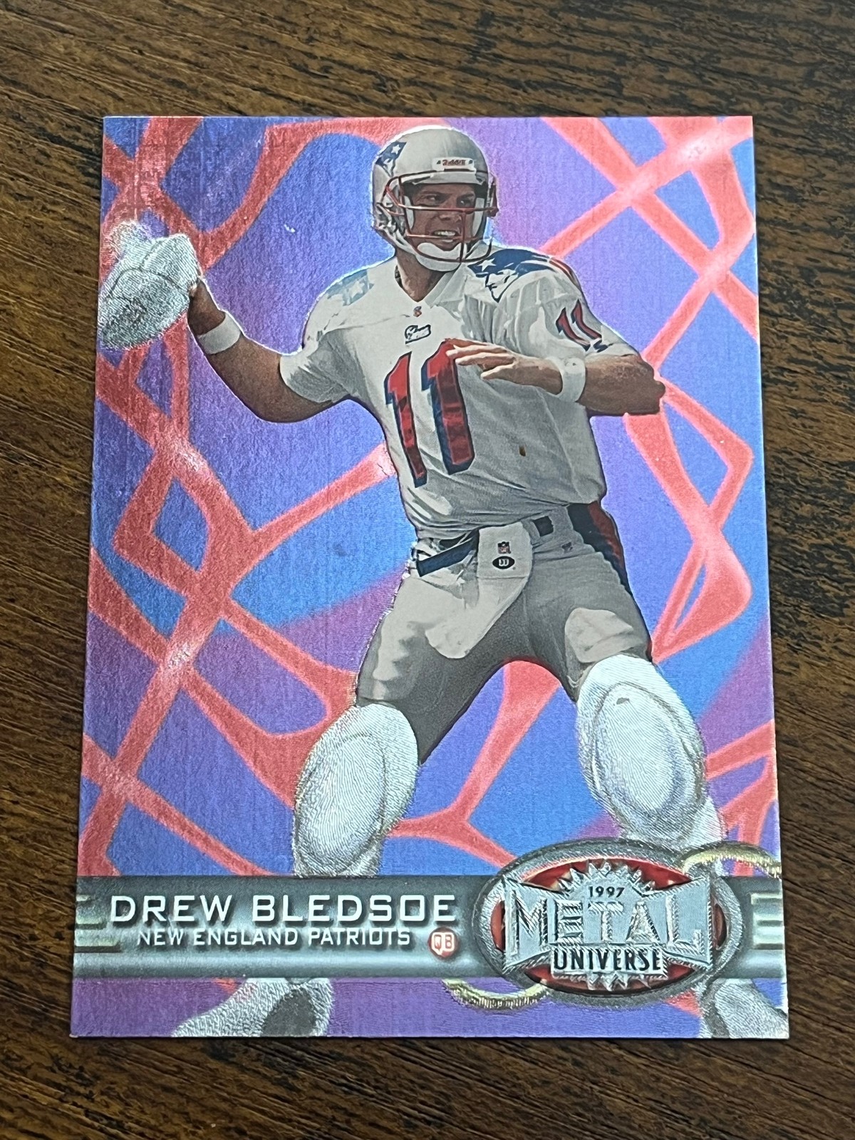 1997 Metal Universe #130 Drew Bledsoe