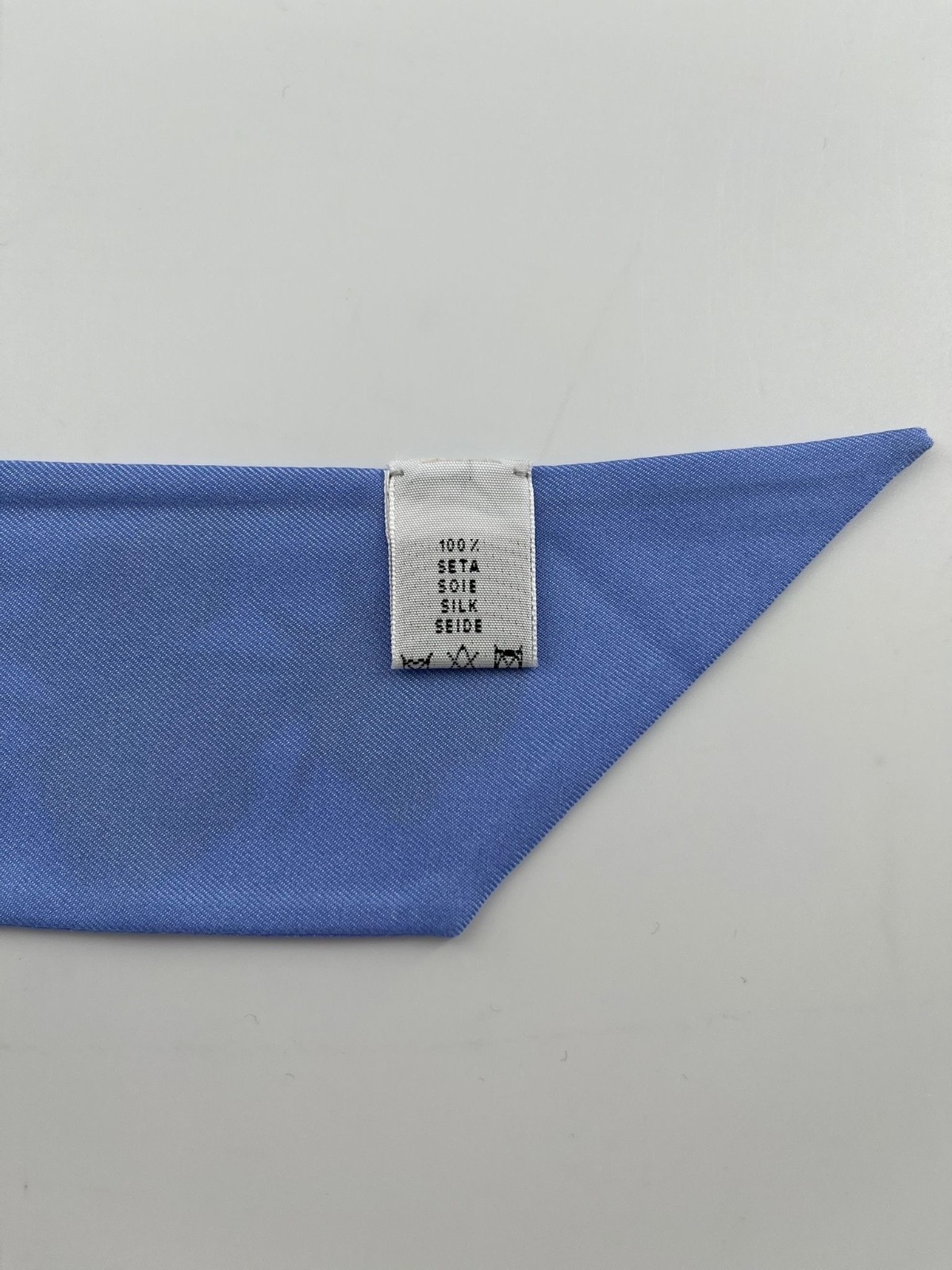 Authentic PRADA Skinny Silk Scarf New Never Used Made in Italy thumbnail 16