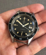 Vintage Taucheruhr Elgin Batyscaphe / Deep Bl...