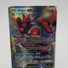 Pokémon Scizor GX Ultra Rare Holo Full Art Celestial Storm 90/168 2018 EN 210 HP on eBay