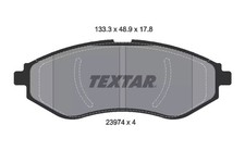 Bremsbeläge vorne TEXTAR 2397401 CHEVROLET AVEO 1.2