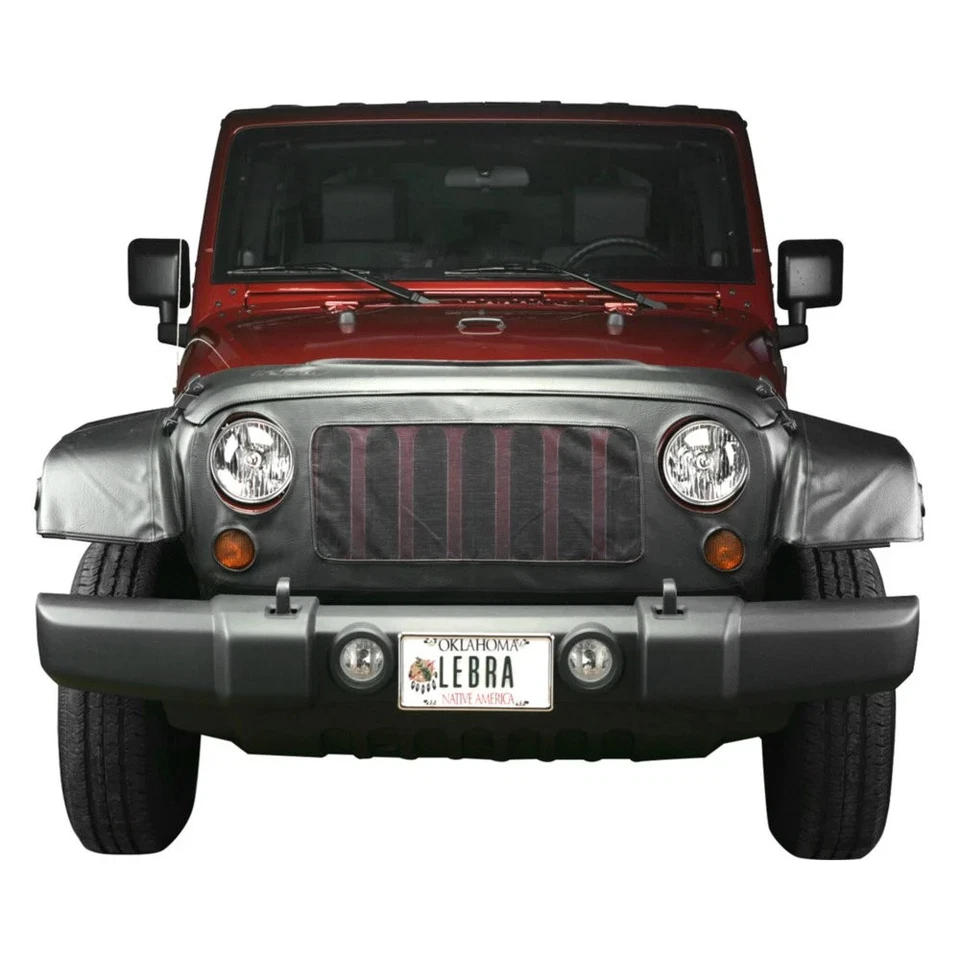 For Dodge Grand Caravan 2011-2020 LeBra Custom Black Front End Cover Foto 3 de 4