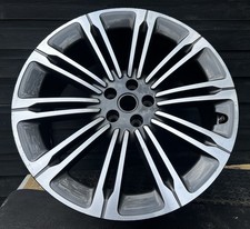 GENUINE OEM 23” RANGE ROVER L460 / L461 1075 ALLOY WHEEL GREY M8E2-1007