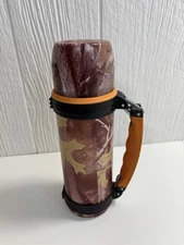 Sub Zero Camo Insulated Coffee Travel Mug Orange