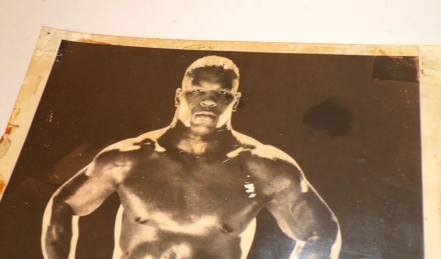 本物 1986年 6月12日 アイアンマイクタイソン アメージングヴィンテージプレス写真 Ken Regan 8x9 - 画像2/7