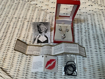 NIB Crislu CZ Set Necklace Earrings w/Certificate and Additional Documents