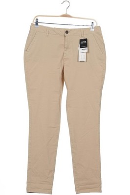 s.Oliver Stoffhose Damen Hose Pants Chino Gr. EU 42 Baumwolle Beige #ltt5hox