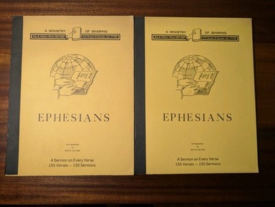 Ephesians (Vol.  1 & 2) - Roy B. Hilton - A Ministry Of Sharing - Good / VG PB