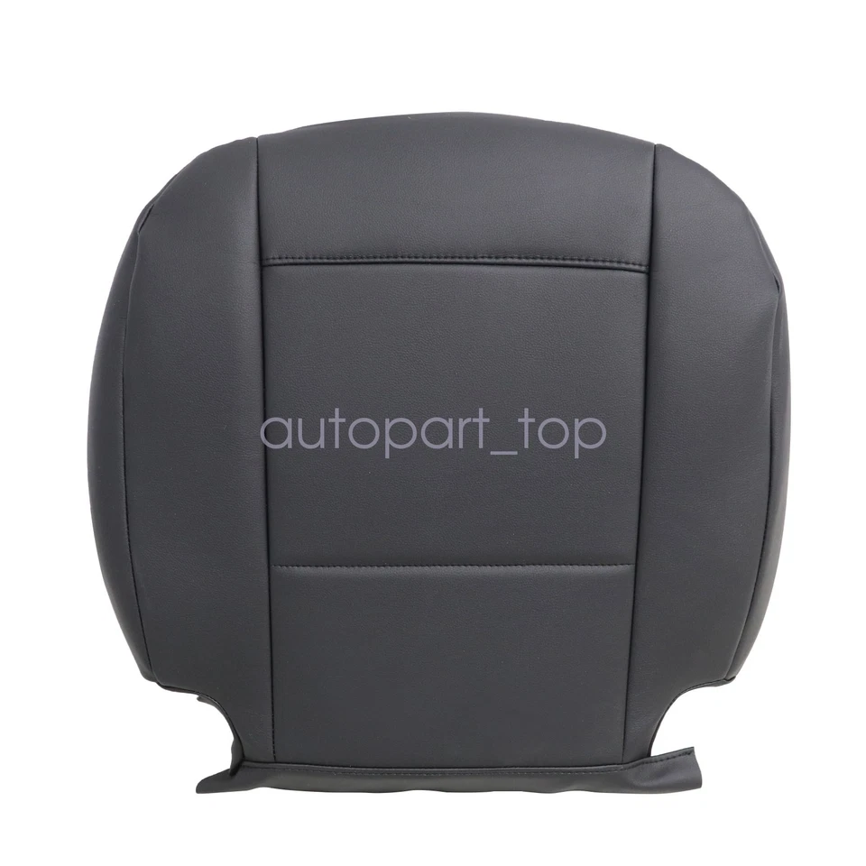 For 1998-05 BMW 3 Series E46 Driver & Passenger Bottom Leather Seat Cover Black - image 3 of 4