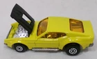 Vintage 1972 Matchbox Superfast Boss Mustang #44 Yellow Car 1/64 Loose Vehicle