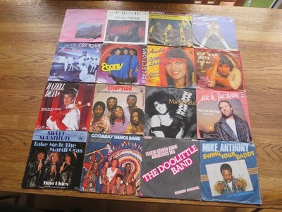 31 Vinyl Single 7  Sammlung Konvolut Rock/Pop 80er-Jahre Original-Cover   Sehr