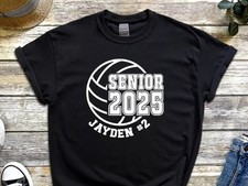 2025/Volleyball Senior Night T-Shirt, Volleyball T-Shirts, Volleyball Fall Ball