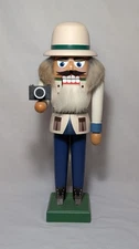 E.M. Merck Nutcracker Photographer Old World Christmas 10.5" KWO Germany [NC-11]