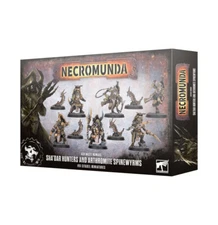 Necromunda: Ash Waste Sha'dar Hunters and Arthromite Spinewyrms - New! 301-56