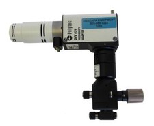 Polytec OFV-074 Microscope Adapter & OFV-071 Manual Positioner (8255)W