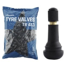 100 Valvole Tubeless TR413 ideale per cerchio in Lega o ferro  AUTO E MOTO *ITA*